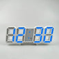 Purchase Products Clock 3D LED Digital Alarm Clock Wall Clock Time/Date/Temperature for Home/Kitchen/Office Clocks Decor Garden