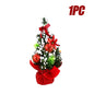 3PCS Christmas Tree Mini Christmas Tree Desktop Decorations Window Decorations Christmas Children'S Gifts Christmas Decorations