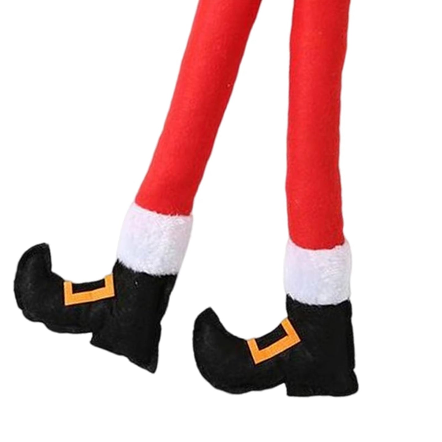 Elf Legs Christmas Stuffed Toys Christmas Ornaments, Winter Holiday Christmas