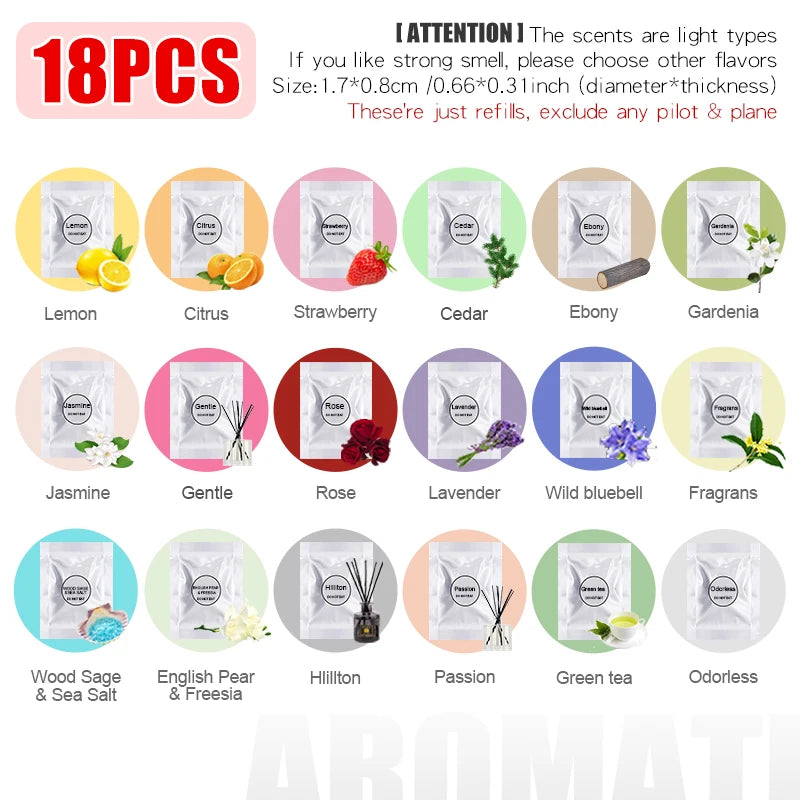 Rotating Airplane Pilot Bear Car Air Fresheners Accessories Interior Decorations Fan Vent Clips Perfume Fragrance Diffuser Aroma