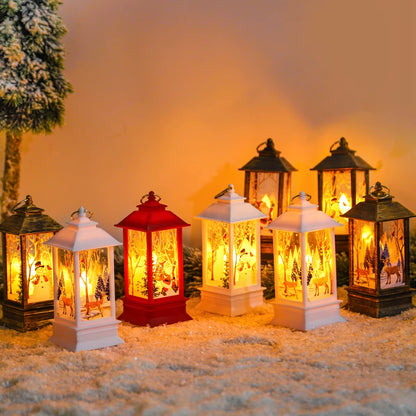 Christmas Lantern Light Merry Christmas Decorations for Home 2025 Navidad Christmas Tree Ornaments Xmas Gifts New Year 2026