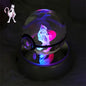 Pokemon 3D Crystal Ball Figure Toys Mimikyu Charizard Gengar Cubone Rayquaza Figurines Pokeball with LED Light Model Doll Gifts